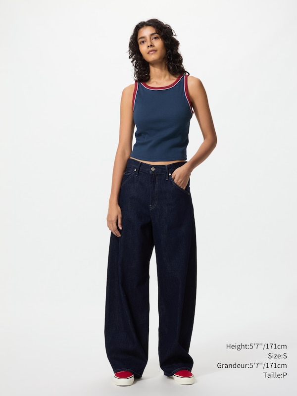 RIBBED CROPPED BRA TOP | RINGER