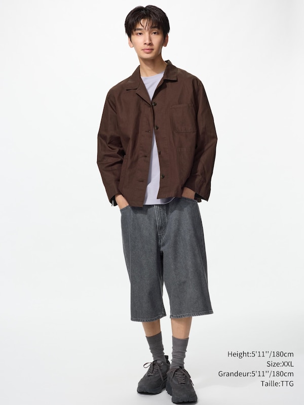 Linen Blend Coverall