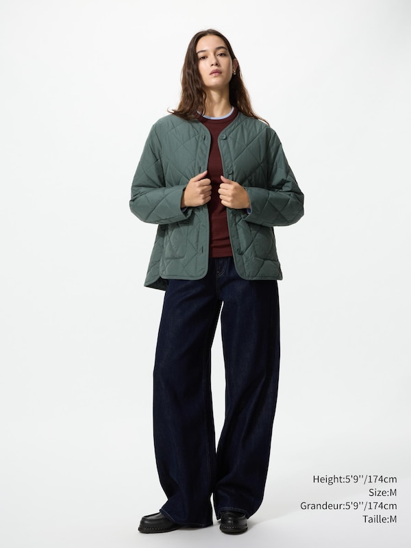 PUFFTECH COLLARLESS JACKET