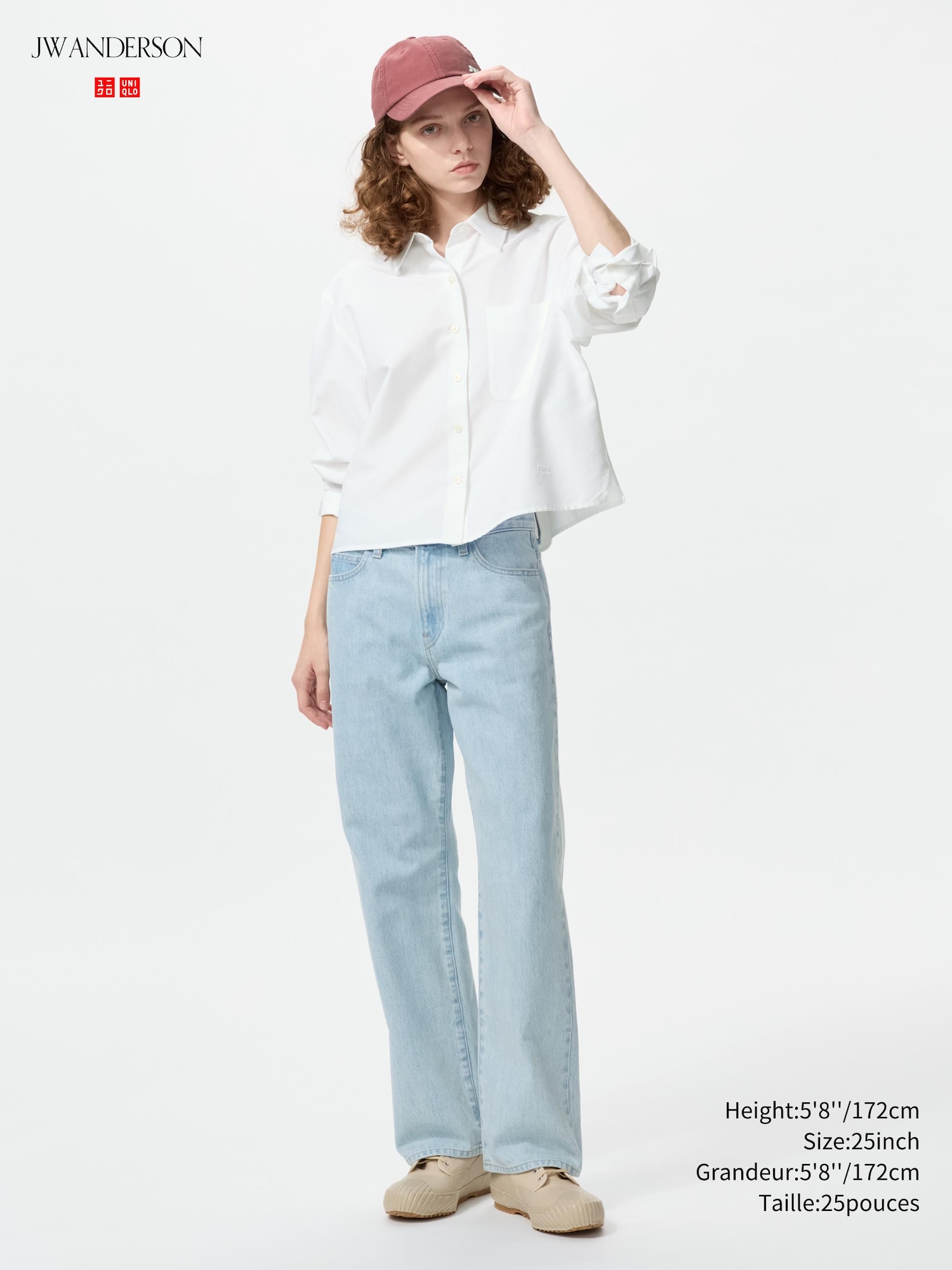 Women's Straight Jeans | Embroidered Logo | UNIQLO CA