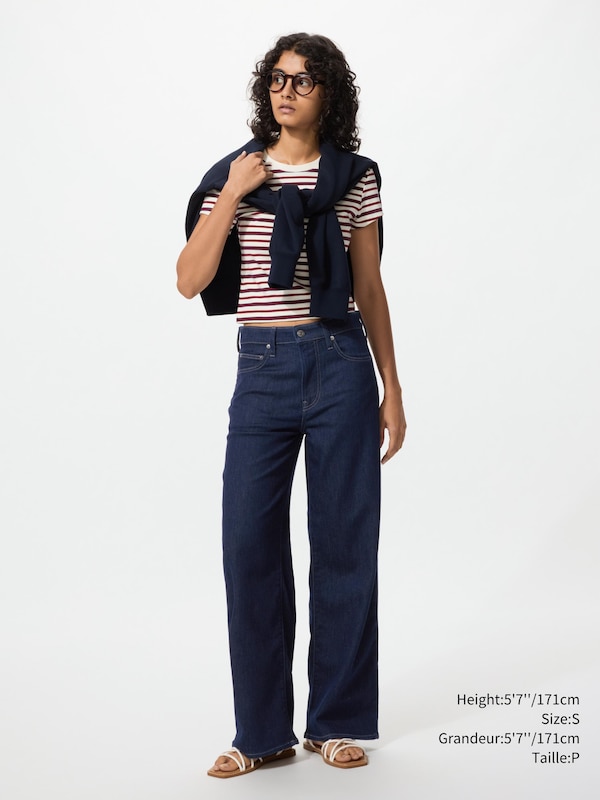 JEAN AMPLE DROIT À ENFILER