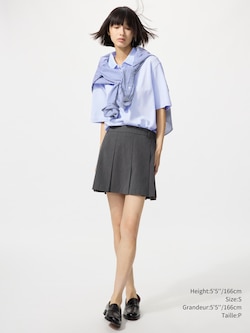 AIRism COTTON PIQUE FULL OPEN POLO SHIRT