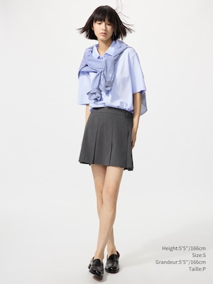 AIRism Cotton Pique Full Open Polo Shirt