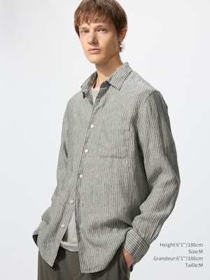 Premium Linen Shirt | Striped