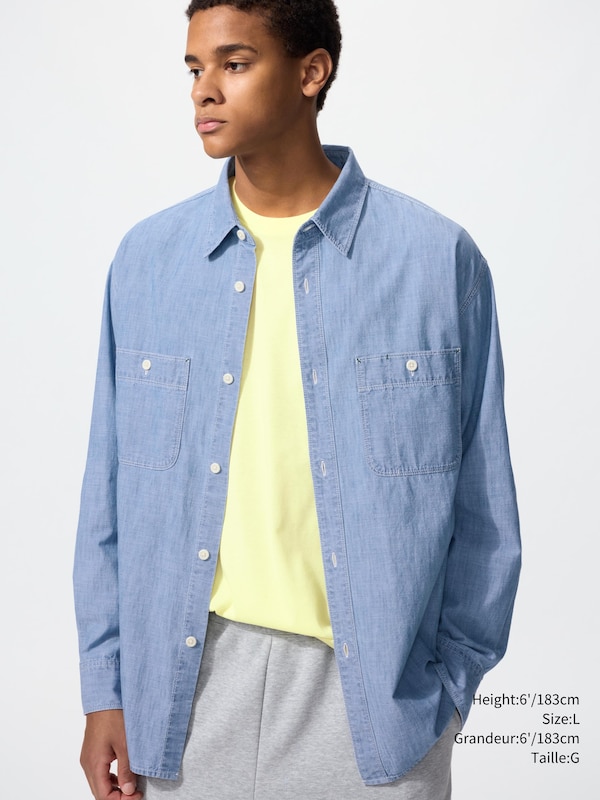 SURCHEMISE EN CHAMBRAY