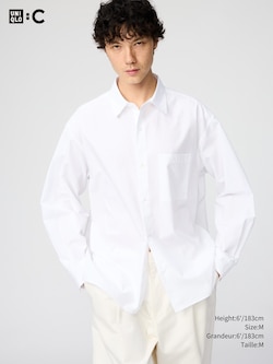 BROADCLOTH OVERSIZED SHIRT