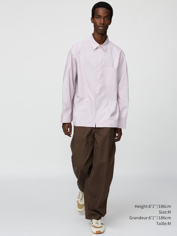 BROADCLOTH OVERSIZED SHIRT