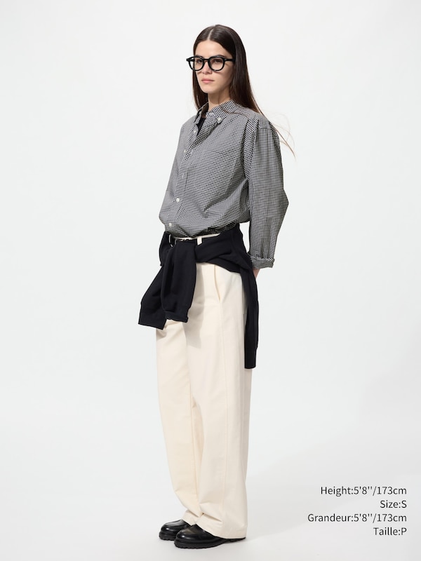 CHEMISE POPELINE DE COTON