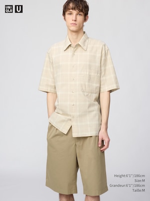 CHEMISE AMPLE À CARREAUX