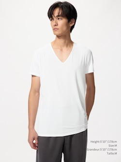 AIRism V NECK T-SHIRT