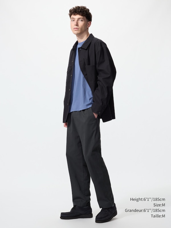 T-SHIRT EN COTON AIRism COL ROND MANCHES COURTES