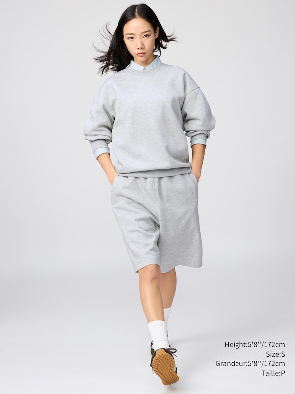 SHORT AMPLE EN COTON OUATÉ