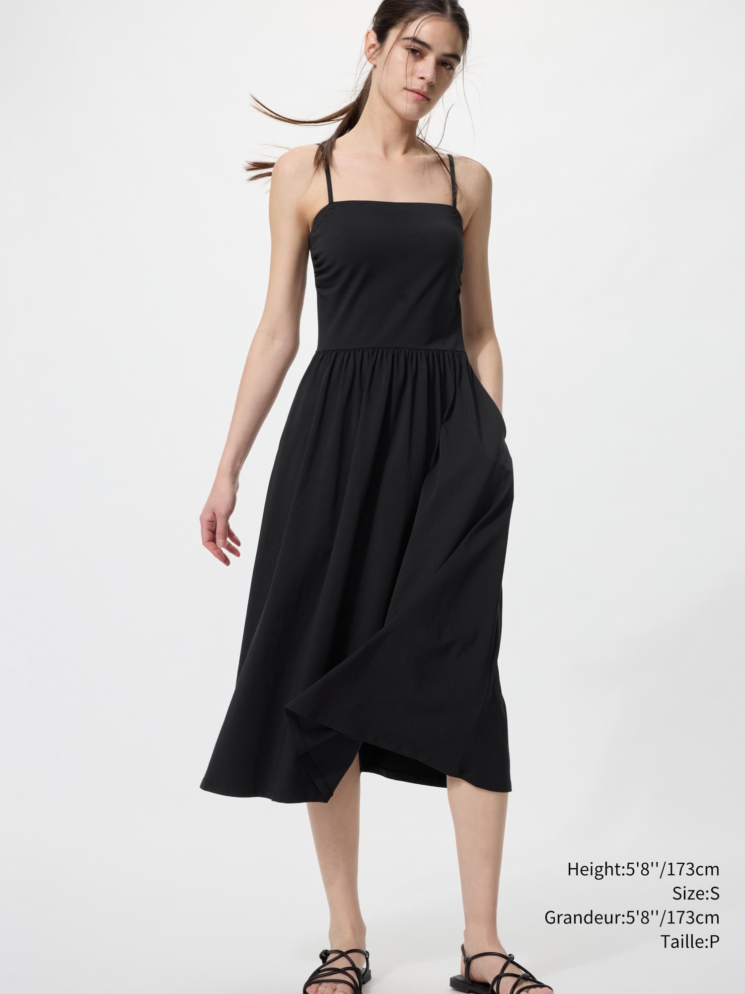 Women's AIRism COTTON BRA CAMISOLE DRESS | UNIQLO CA