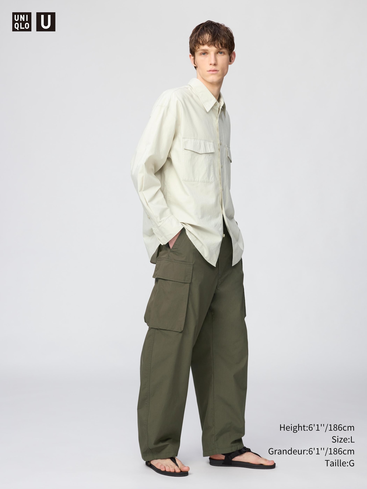 Unisex Wide Cargo Pants | UNIQLO CA