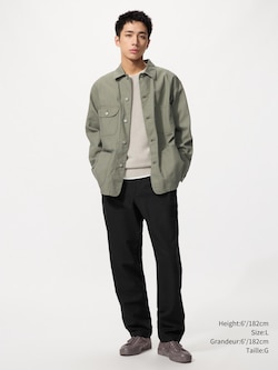 PANTALON DÉCONTRACTÉ EN MÉLANGE LIN