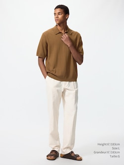 LINEN BLEND RELAXED PANTS | TALL