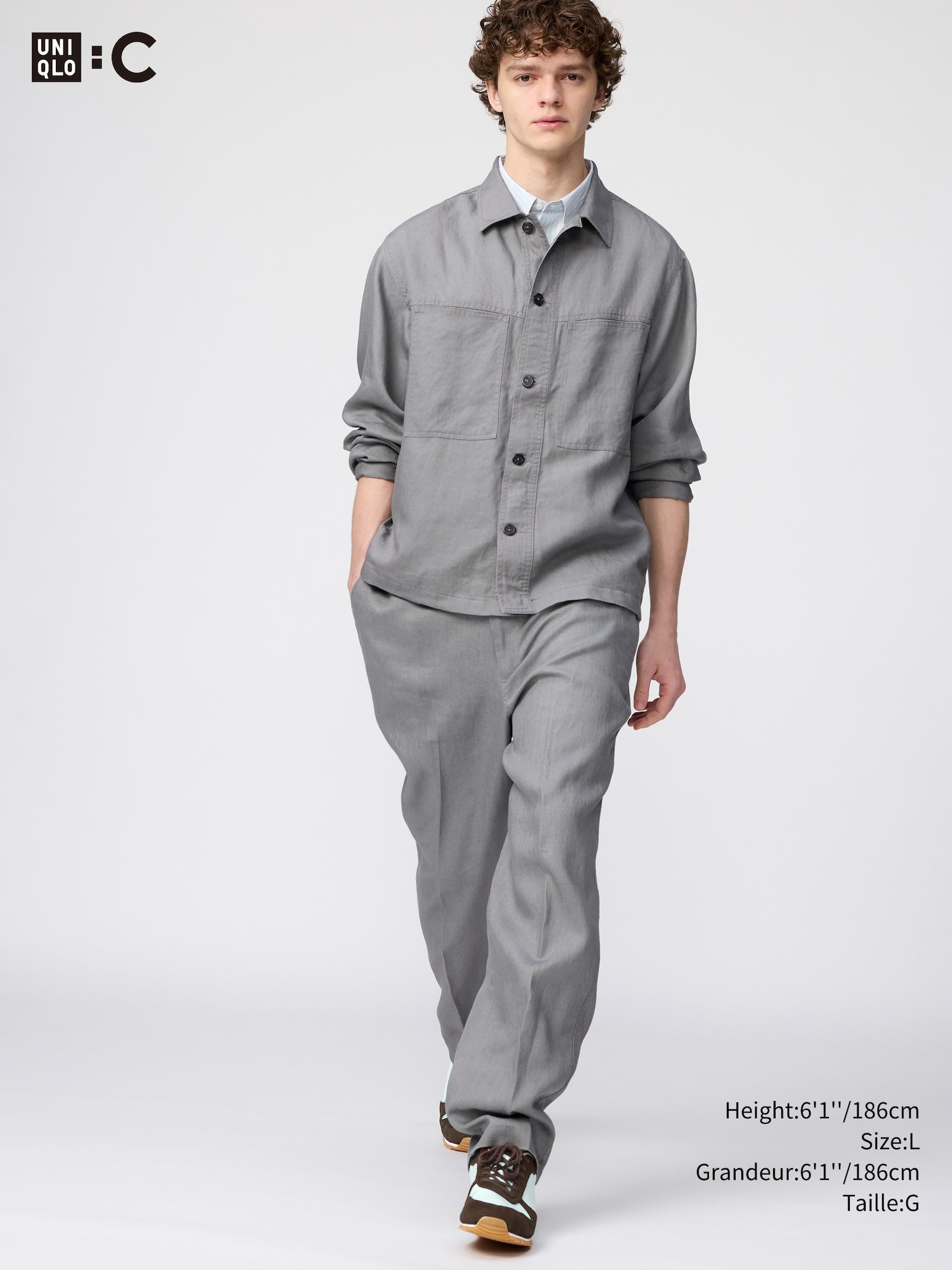 Unisex Premium Linen Wide Pants | UNIQLO CA