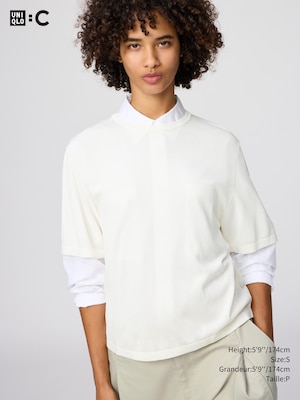 Boxy Knitted T-Shirt