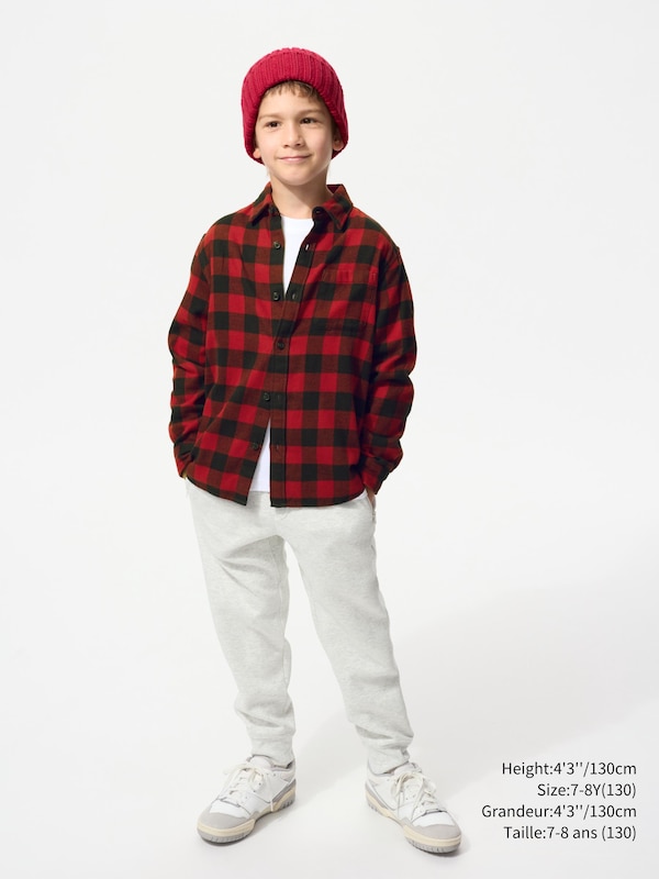 CHEMISE EN FLANELLE À CARREAUX
