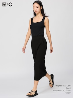 3D KNIT RIBBED SKIRT