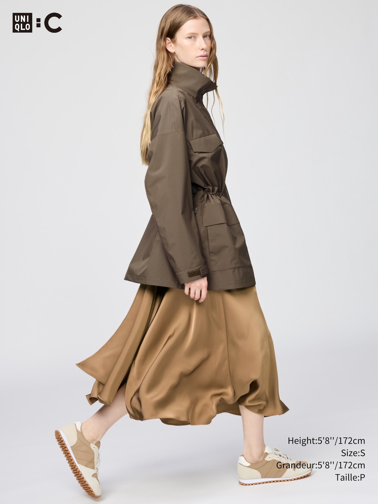 Women's Satin Long Skirt | UNIQLO CA