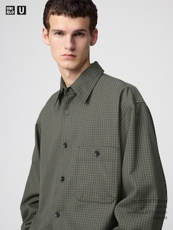 TWILL WORK OVERSIZED SHIRT