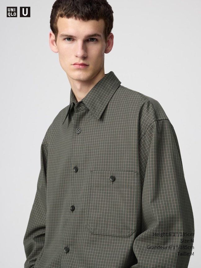 TWILL WORK OVERSIZED SHIRT
