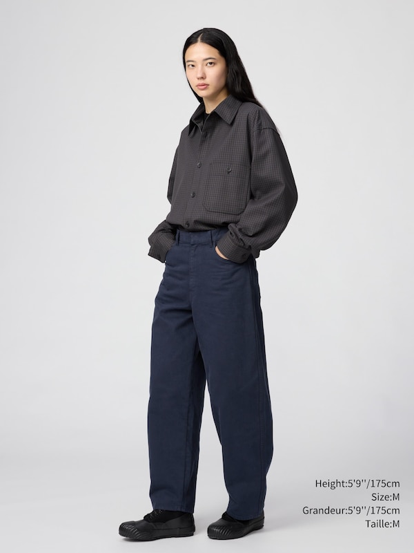 TWILL WORK OVERSIZED SHIRT