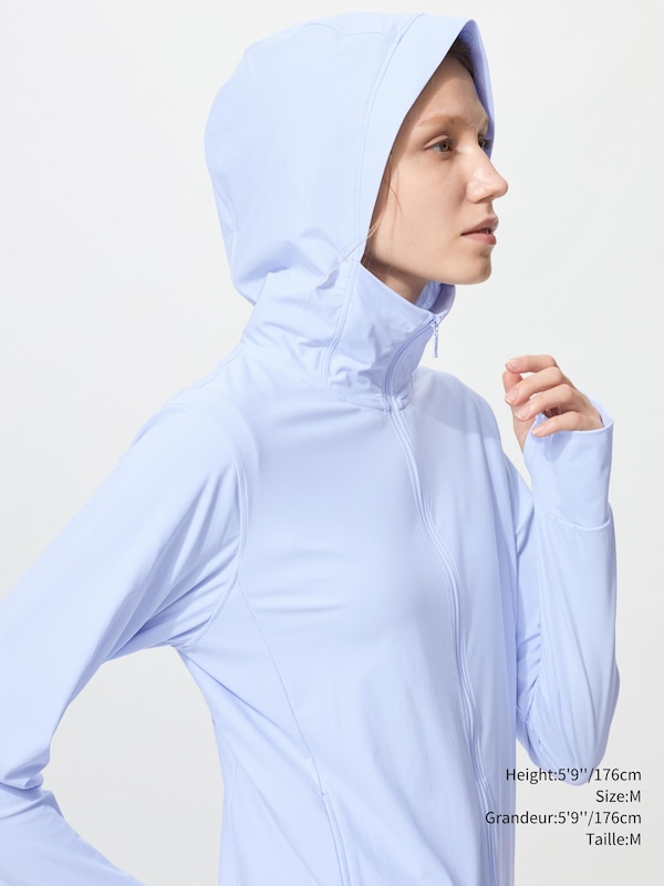 EXTRA STRETCH AIRism UV PROTECTION FULL-ZIP HOODIE
