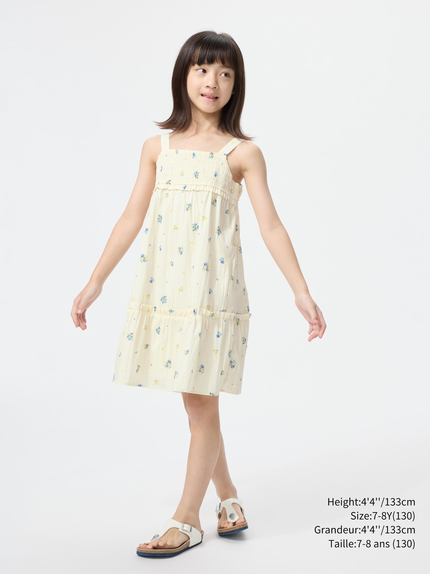 Kids Camisole Dress | Floral | UNIQLO CA