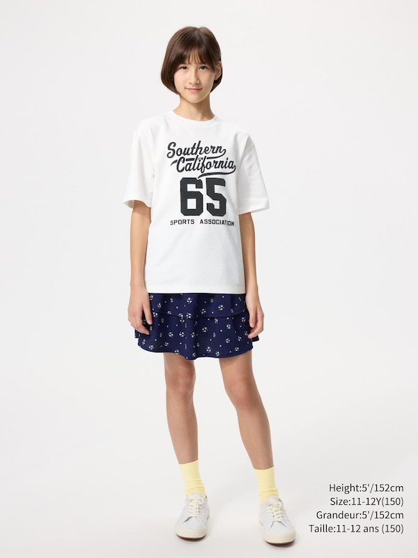 AIRism COTTON GRAPHIC CREW NECK T-SHIRT