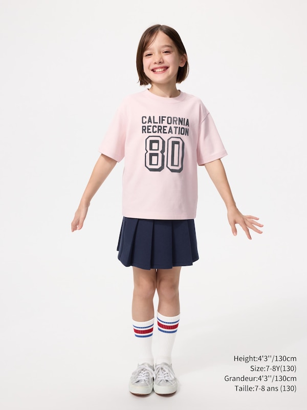 AIRism COTTON GRAPHIC CREW NECK T-SHIRT