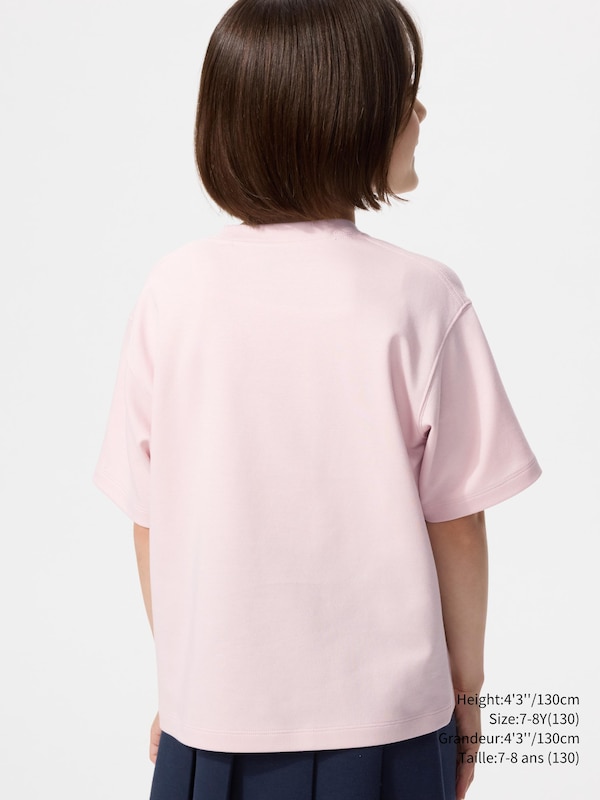 AIRism COTTON GRAPHIC CREW NECK T-SHIRT