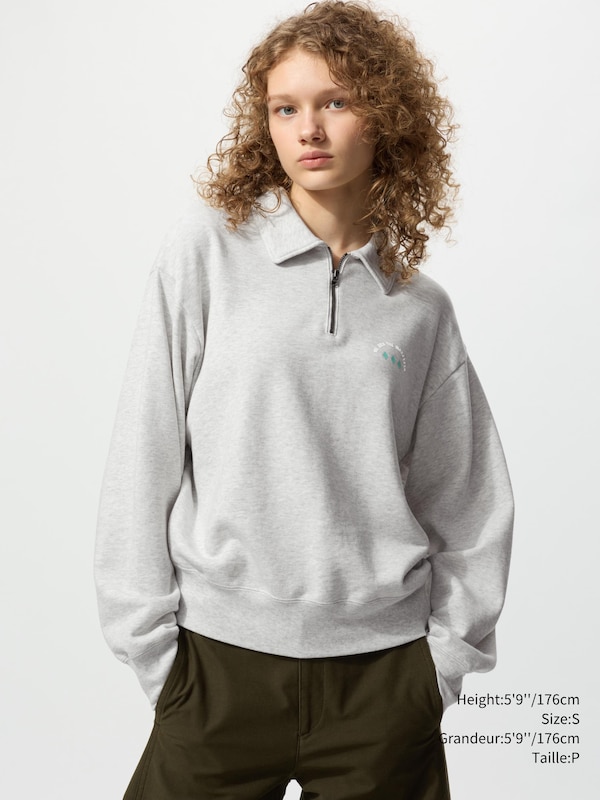 POP MART HALF-ZIP SWEATSHIRT