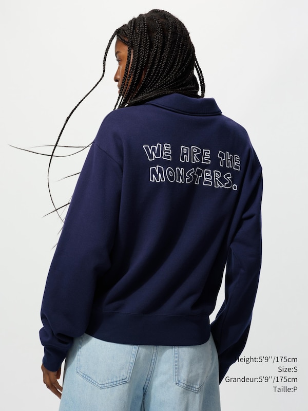 POP MART HALF-ZIP SWEATSHIRT