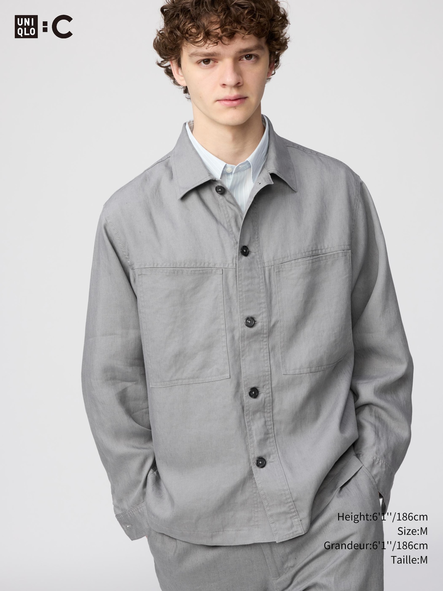 Men's Premium Linen Shirt Jacket | UNIQLO CA