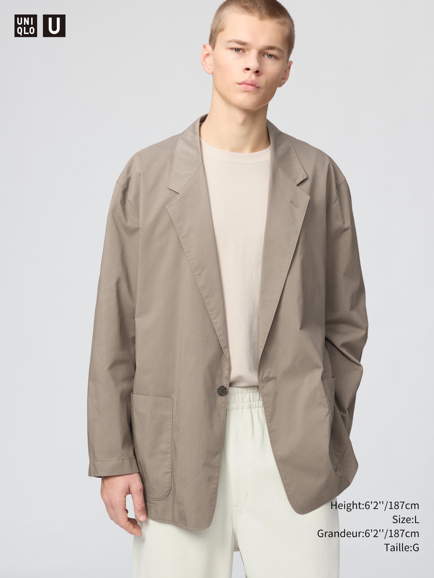 Men's Relaxed Fit Jacket | UNIQLO CA