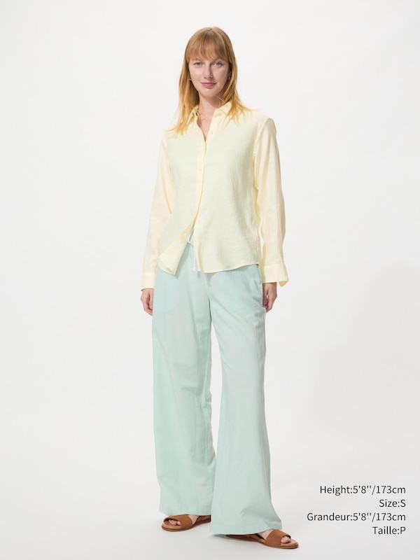 CHEMISE EN LIN DE QUALITÉ SUPÉRIEURE