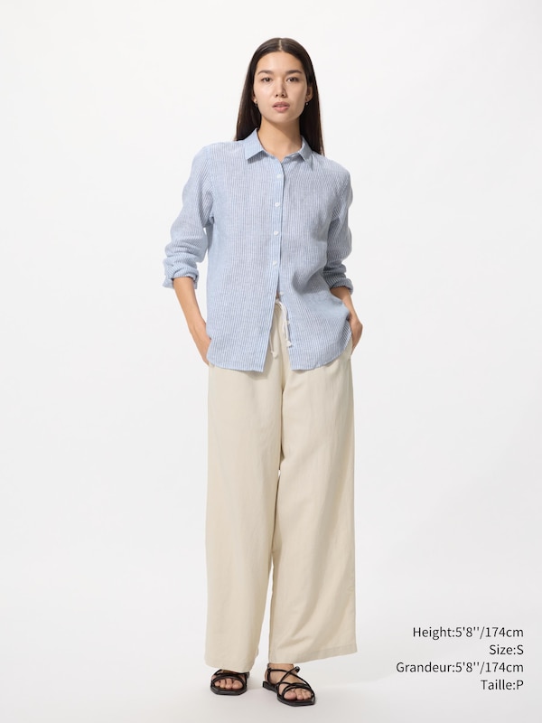 CHEMISE EN LIN DE QUALITÉ SUPÉRIEURE