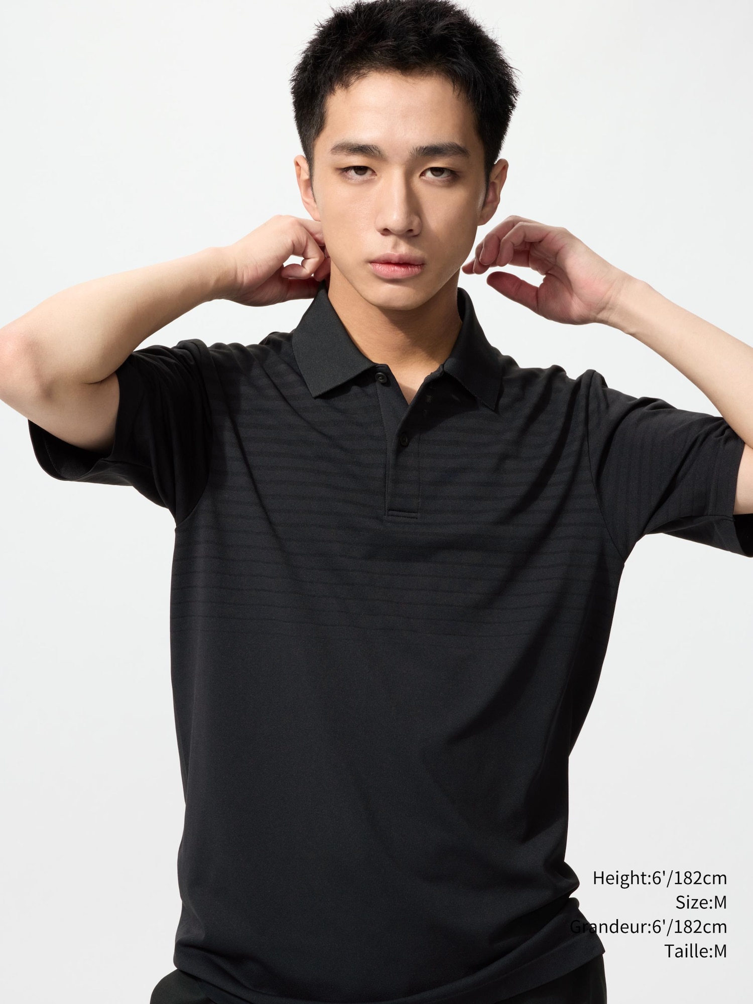 Men's DRY-EX Polo Shirt | Pattern | UNIQLO CA