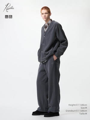 FLEECE WIDE PANTS