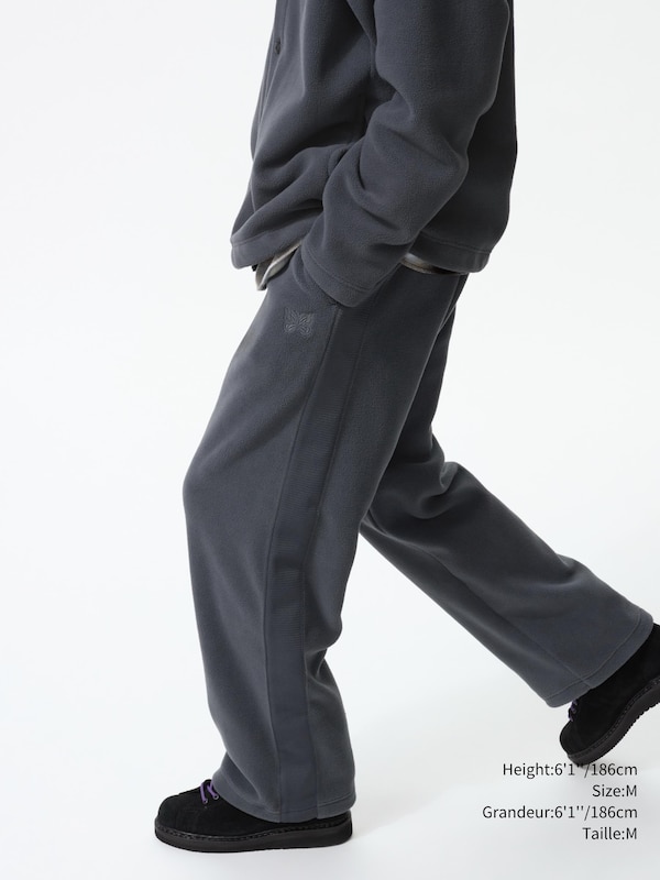 FLEECE WIDE PANTS