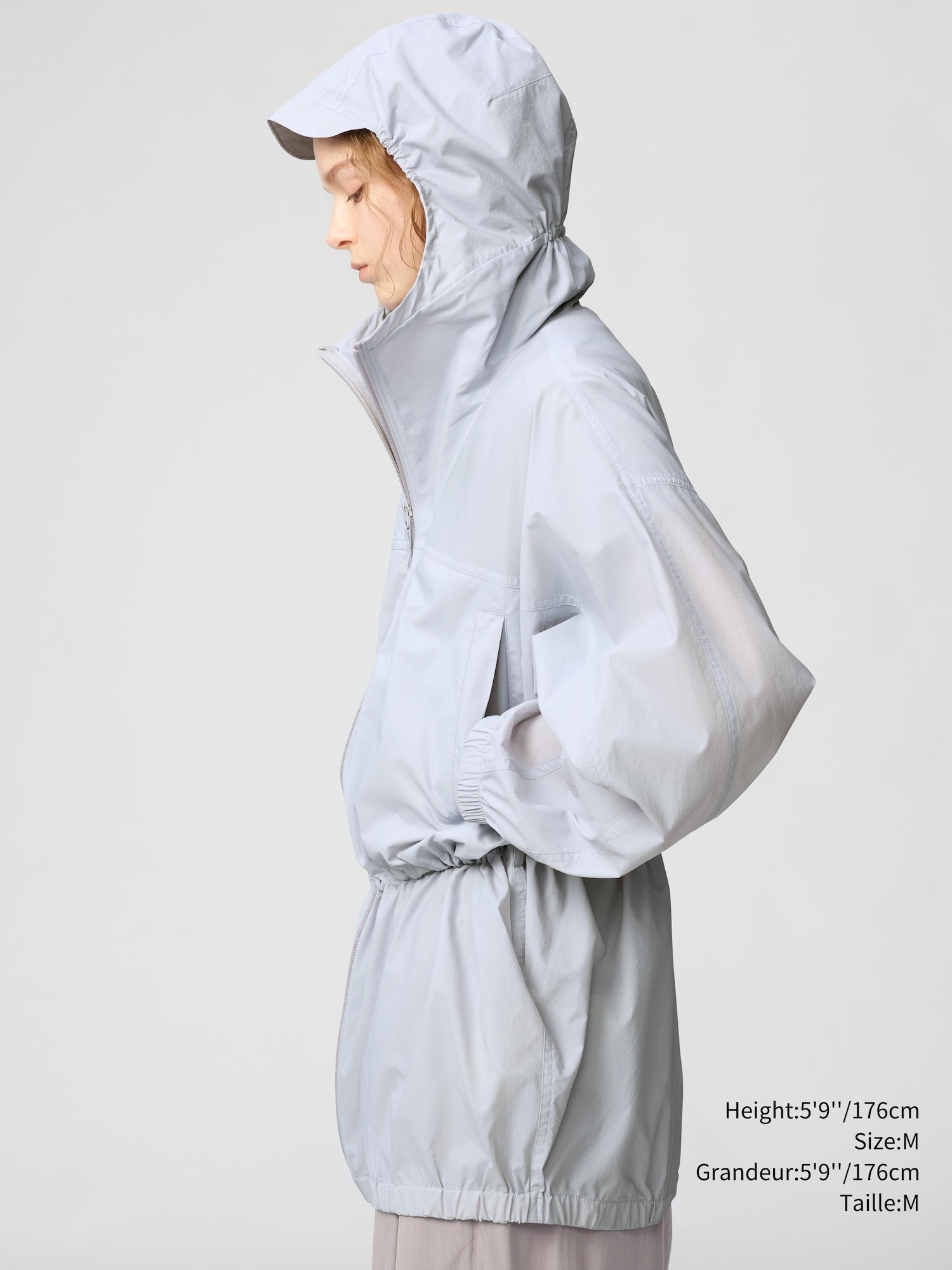 Women's UV PROTECTION SHEER OVERSIZED PARKA | UNIQLO CA
