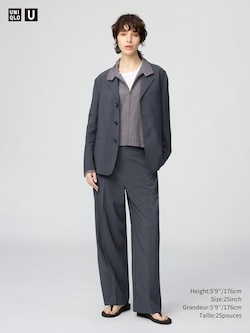 High Rise Straight Pants