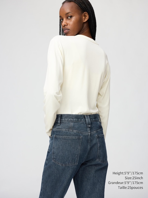 HIGH RISE REGULAR JEANS