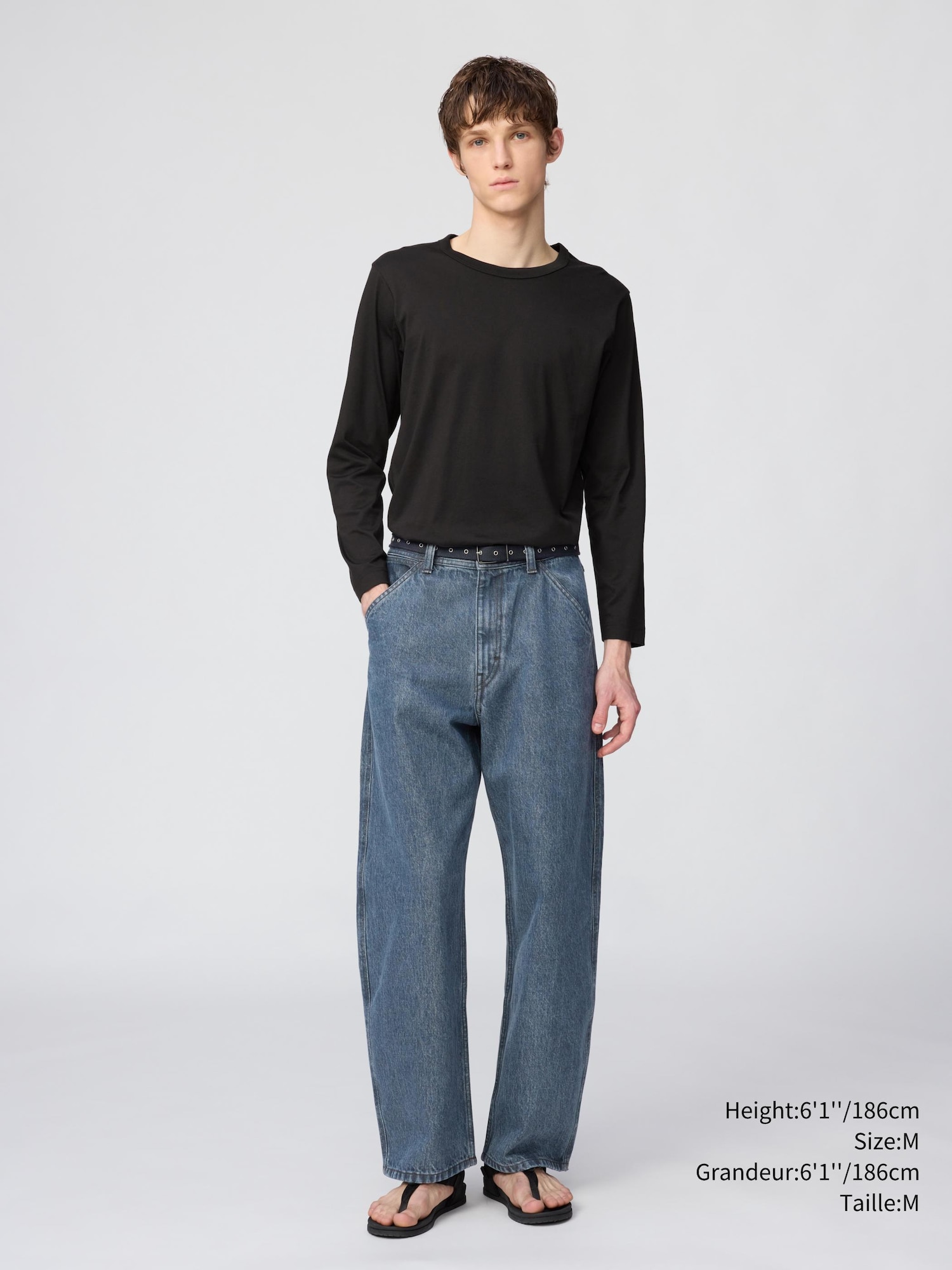 シャツ/ブラウス(長袖/七分) ARGUE SUPIMA COTTON TREATMENT WASH SHIRT Unisex Supima Cotton T-Shirt | Long Sleeve | UNIQLO CA
