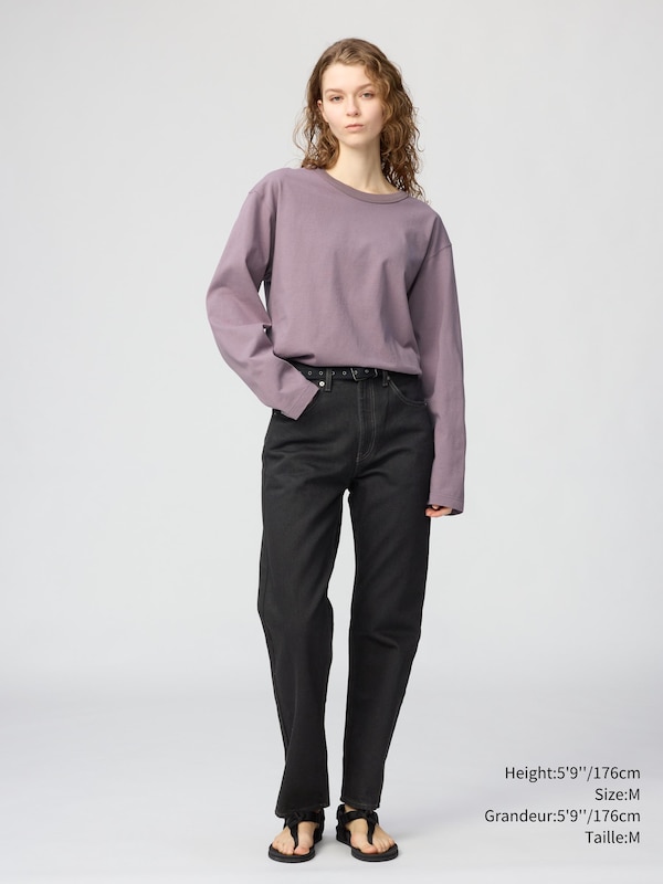 T-SHIRT EN COTON DÉLAVÉ