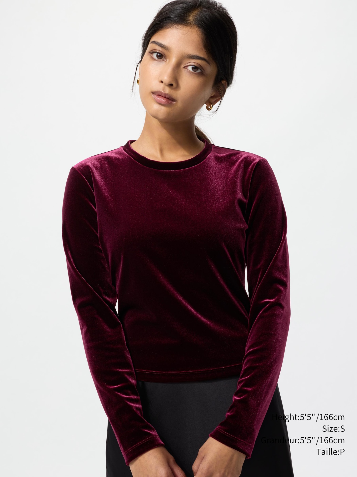 Women's Soft Velour T-Shirt | UNIQLO CA