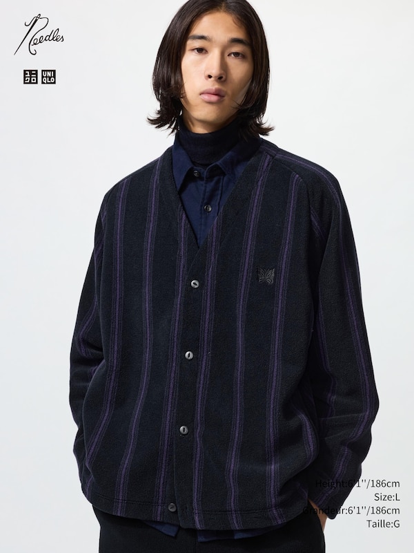 FLEECE OVERSIZED CARDIGAN