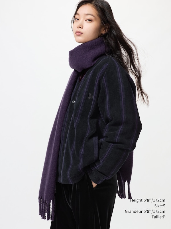 FLEECE OVERSIZED CARDIGAN